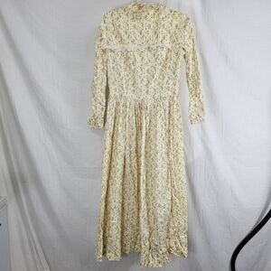 Coquette Prairie Dress Hand Made Bows Multicolor Measurements Included Fit Sz M